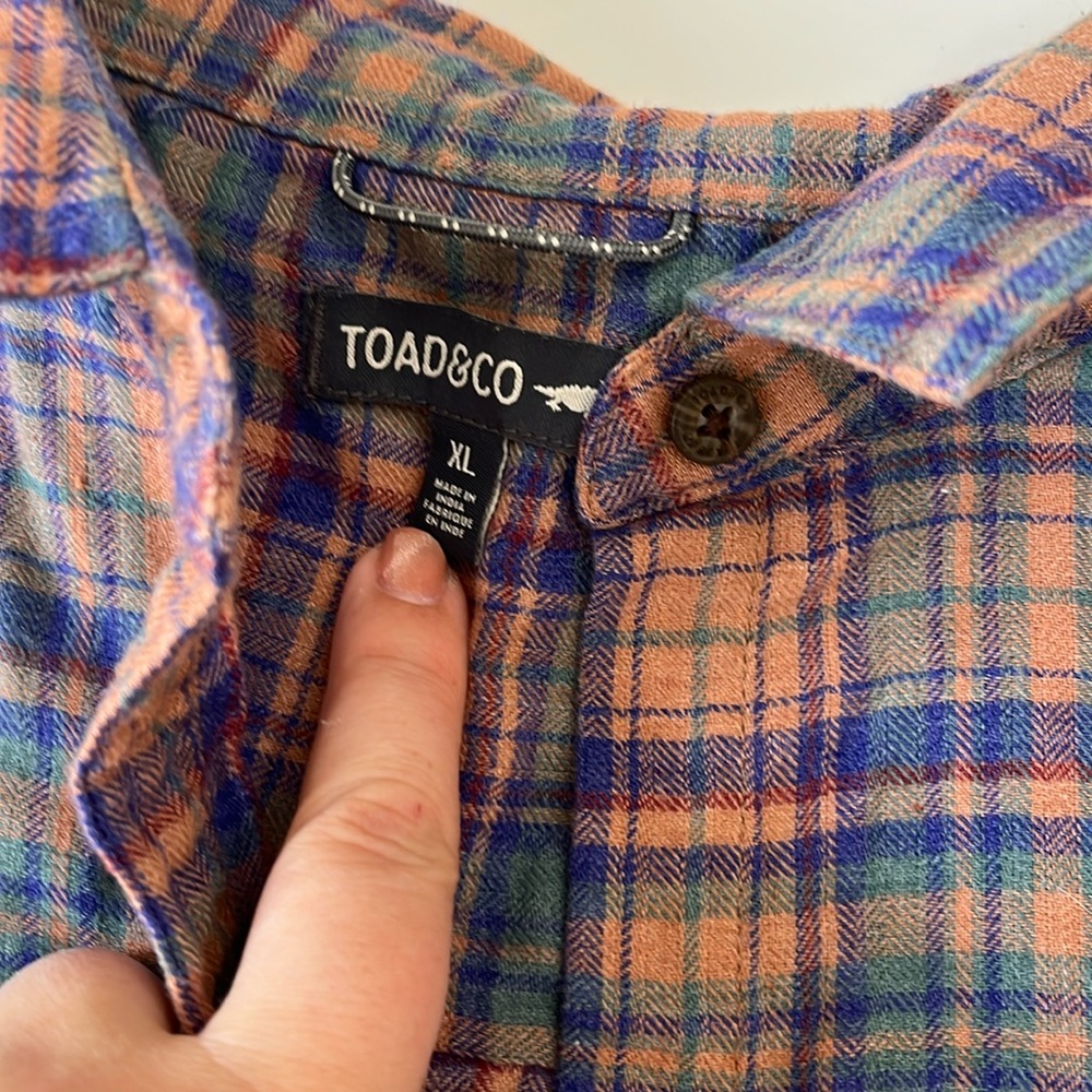 NWOT Toad & Co Flannel